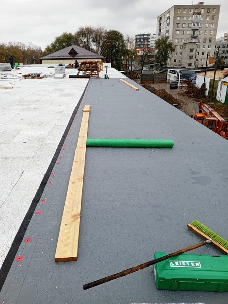 Утепление кровли коммерческих зданий