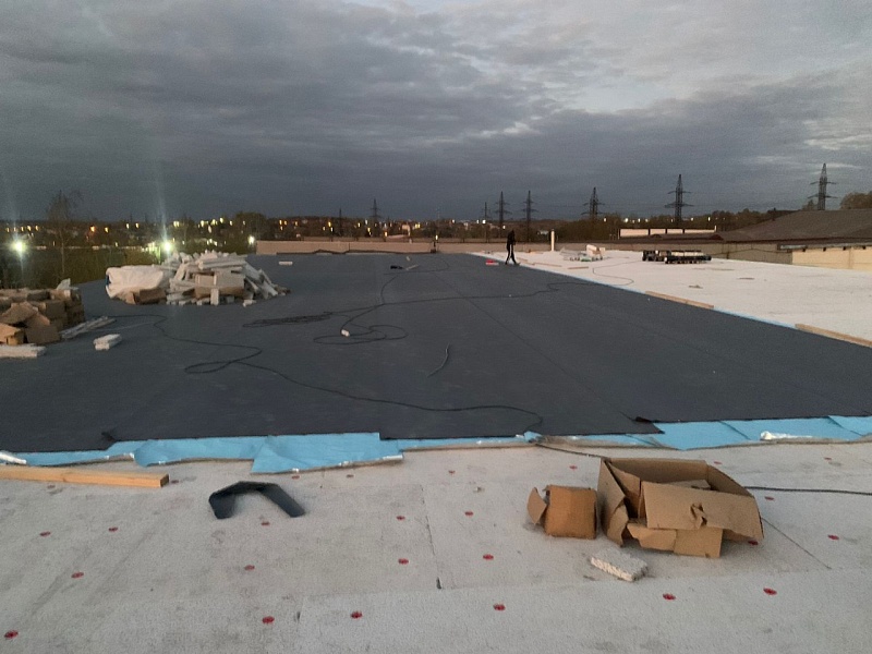 Утепление кровли