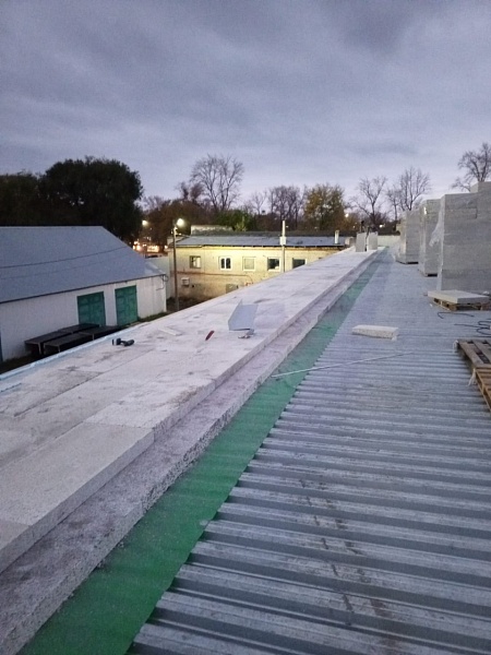 Утепление кровли коммерческих зданий