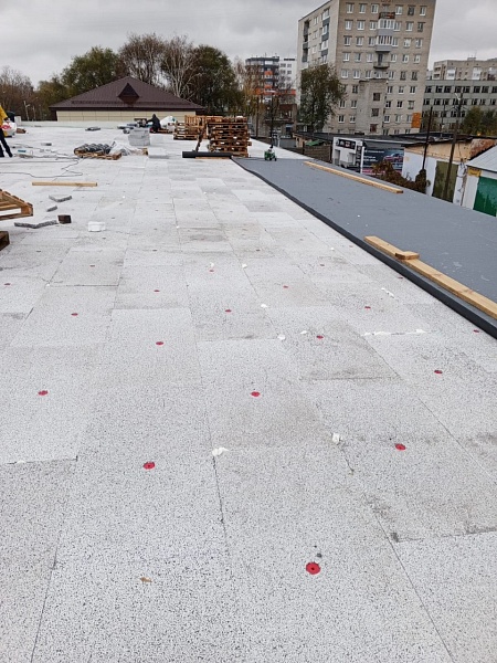 Утепление кровли коммерческих зданий