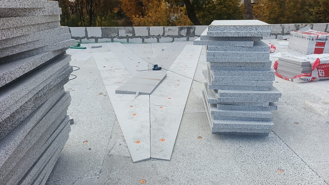 Осень - лучшее время для укладки плит Аэроконтур®